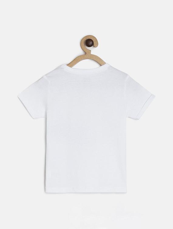 kids round neck printed t-shirt - 21188952 -  Standard Image - 1