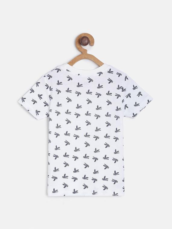 kids round neck printed t-shirt - 21188998 -  Standard Image - 1