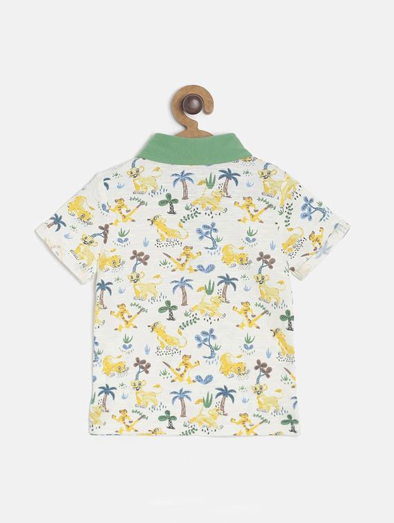 boy's short sleeve polo t-shirt - 21189095 - Standard Image - 1