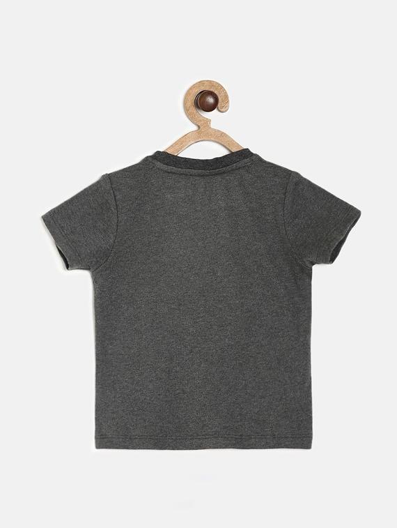 kids round neck printed t-shirt - 21189103 - Standard Image - 1