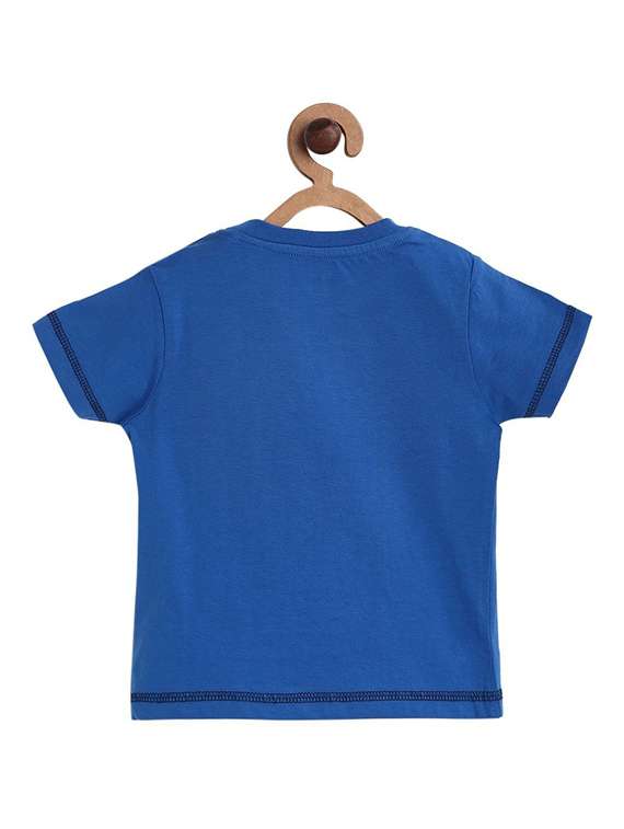 blue cotton blend t-shirt - 21189261 - Standard Image - 1
