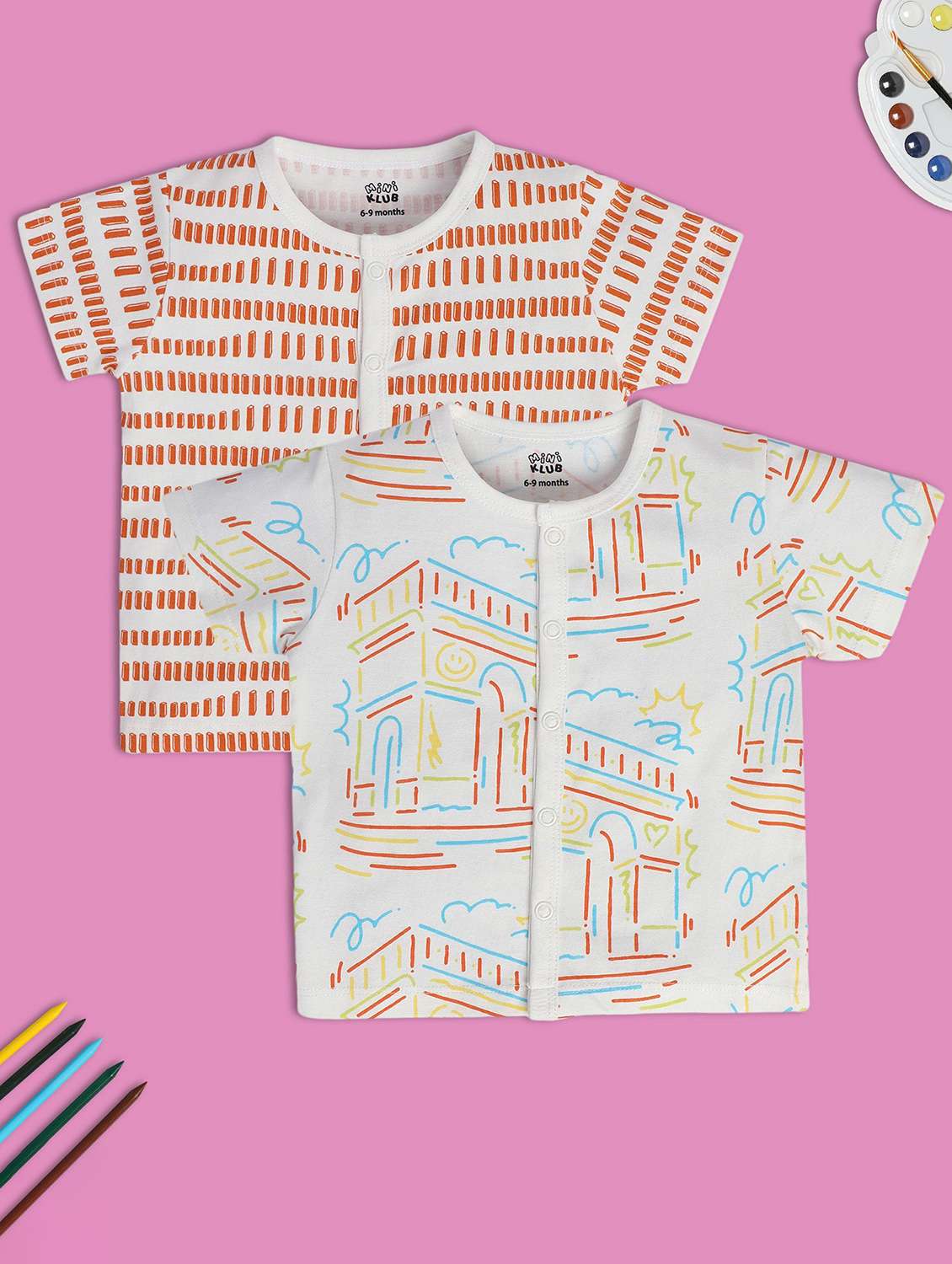 multi colored cotton tshirt - 21189980 -  Standard Image - 1