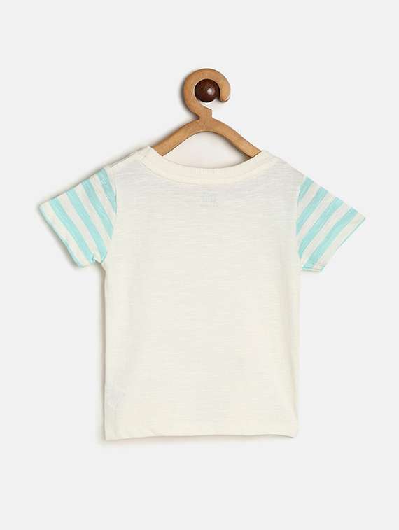 kids round neck printed t-shirt - 21190131 - Standard Image - 1