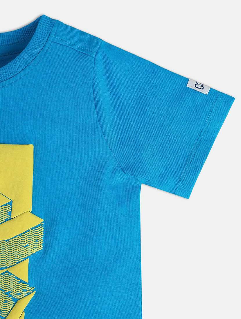 boy's round neck printed t-shirt - 21190218 - Standard Image - 4