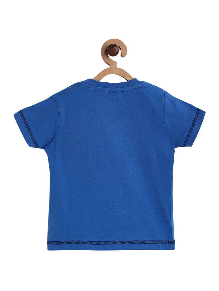 boy's round neck printed t-shirt - 21190366 -  Standard Image - 1