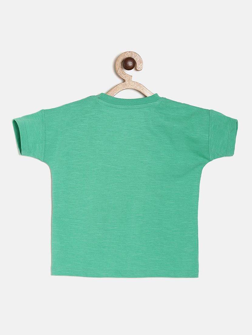 boy's round neck printed t-shirt - 21190383 - Standard Image - 1