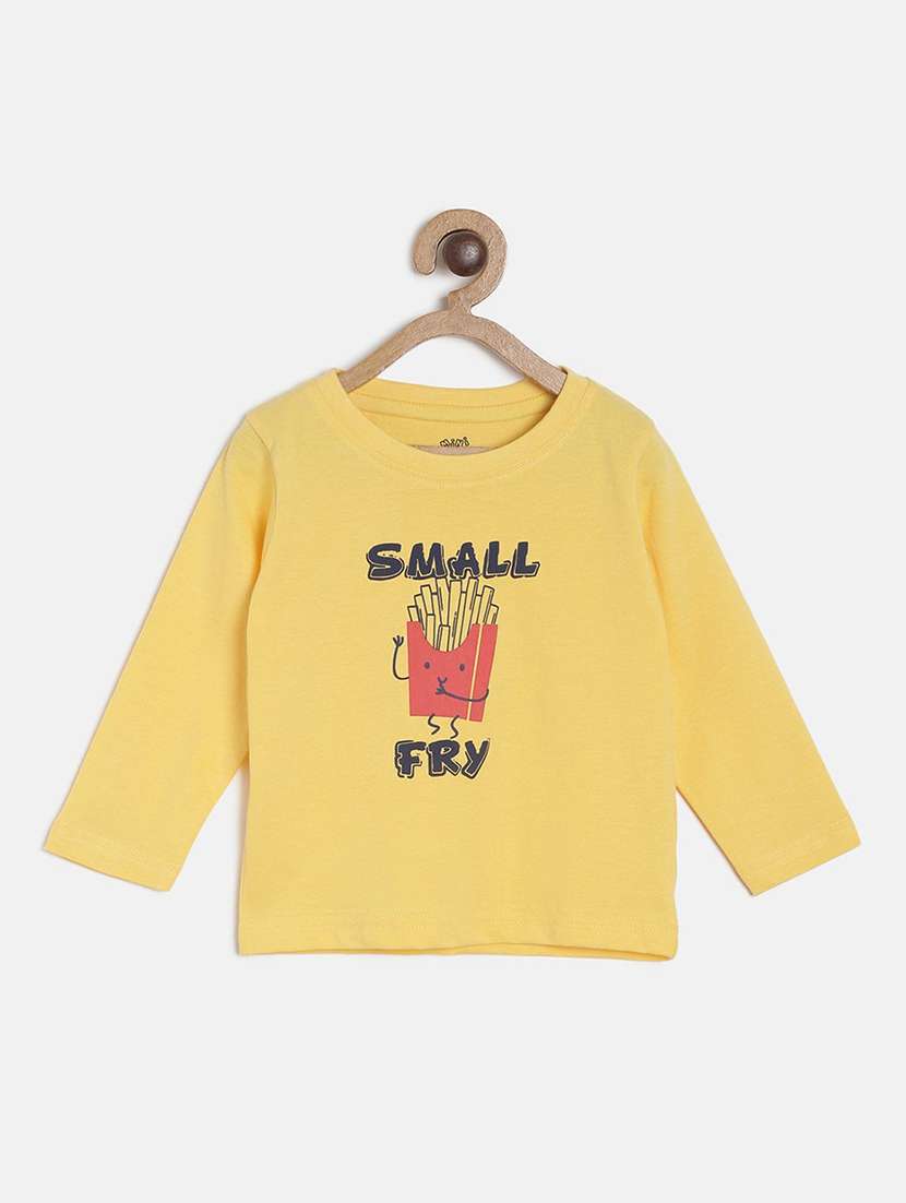 boys round neck cotton t-shirt - 21190393 -  Standard Image - 1