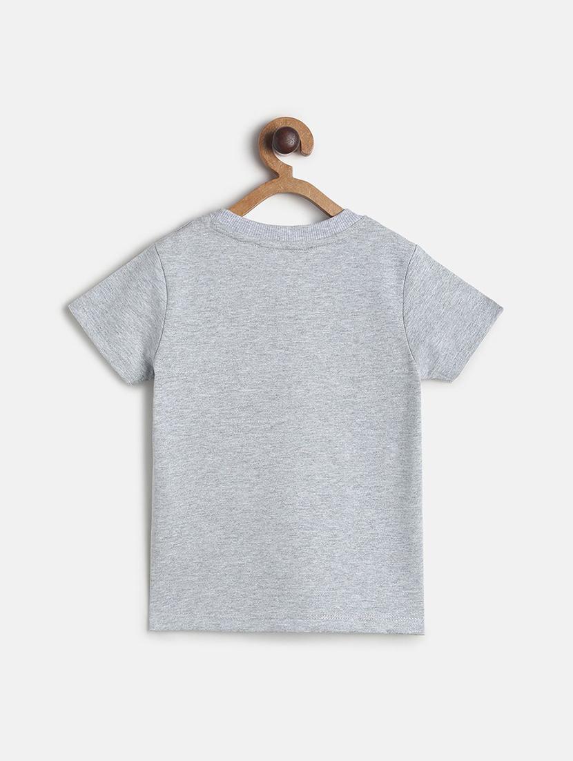 kids round neck cotton t-shirt - 21190415 - Standard Image - 1