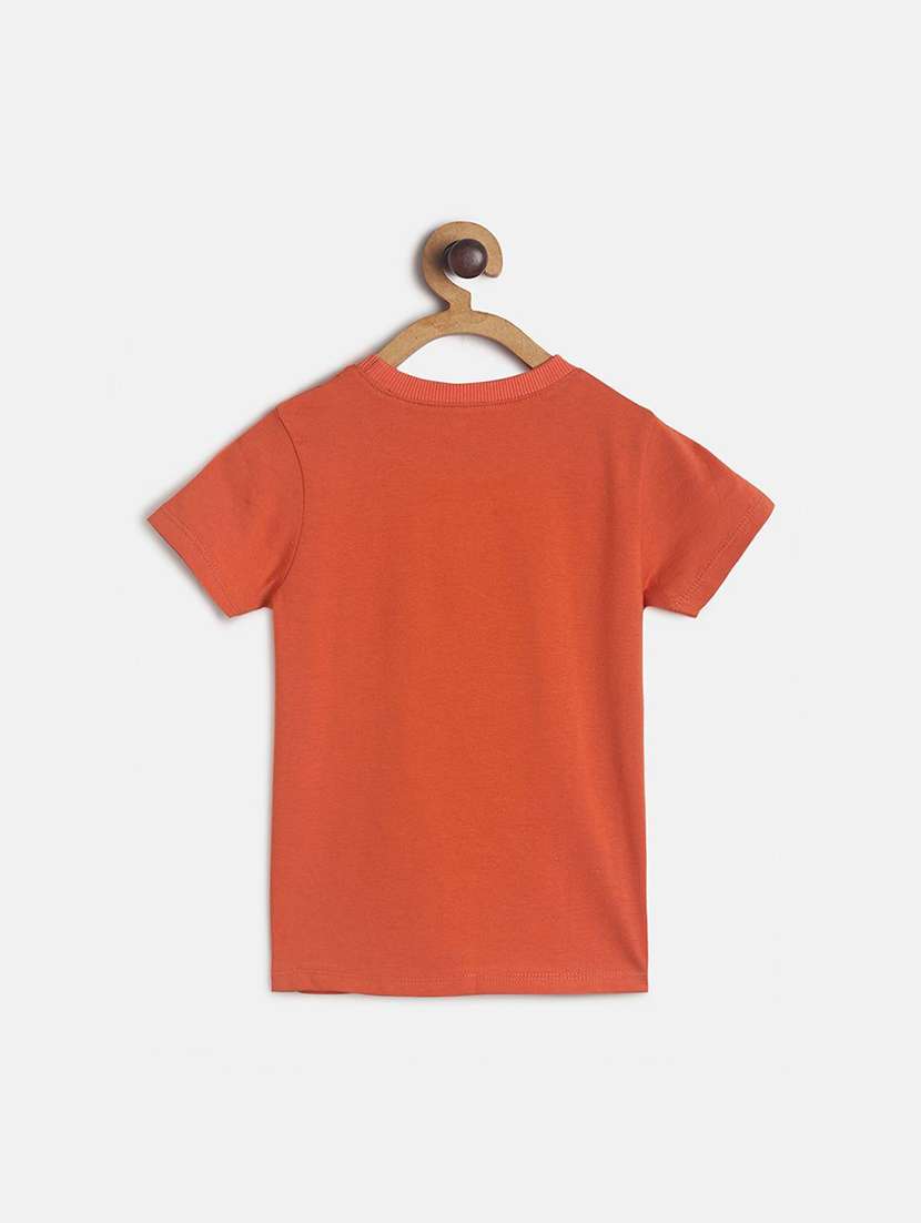 kids round neck cotton t-shirt - 21190417 - Standard Image - 1