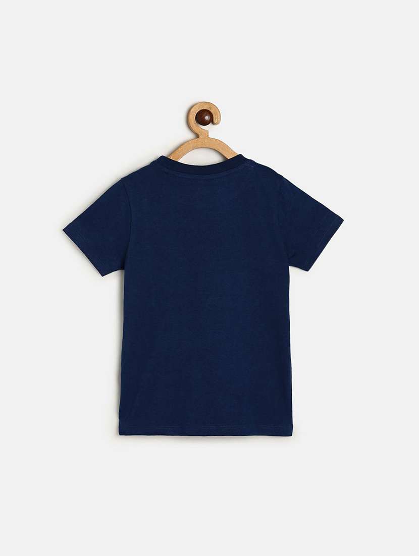 kids round neck cotton t-shirt - 21190434 - Standard Image - 1