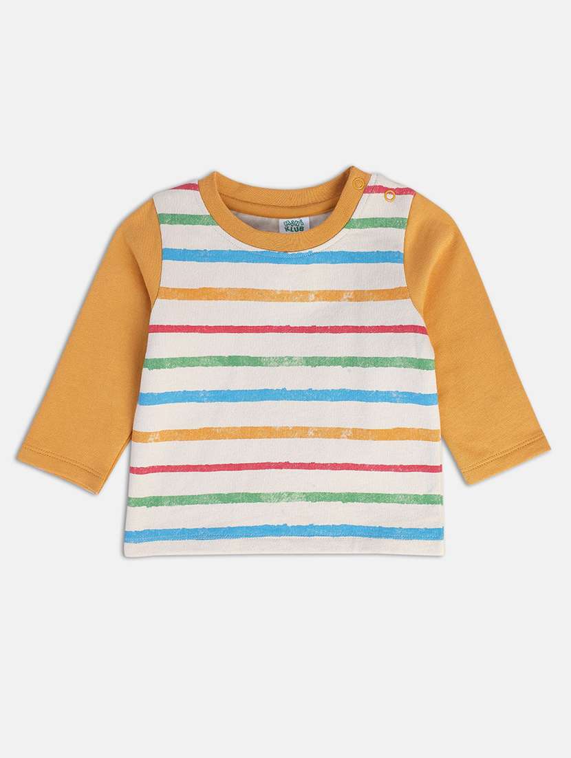 kids pack of 3 cotton t-shirt - 21190450 - Standard Image - 4