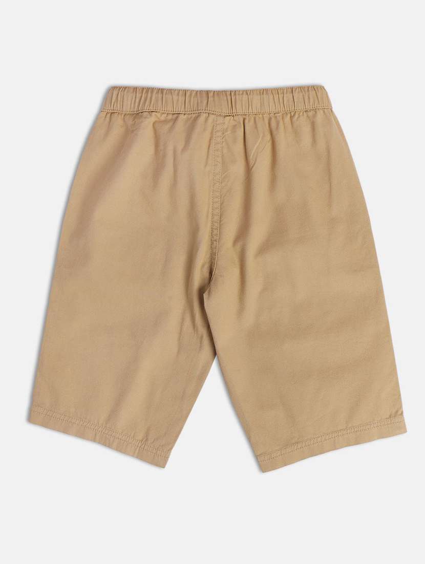 brown cotton shorts  - 21191596 -  Standard Image - 1