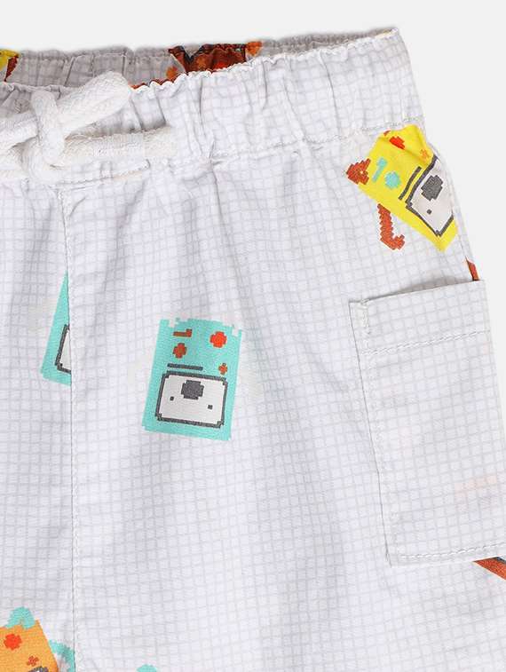 boys set of 2 printed shorts - 21191608 -  Standard Image - 4