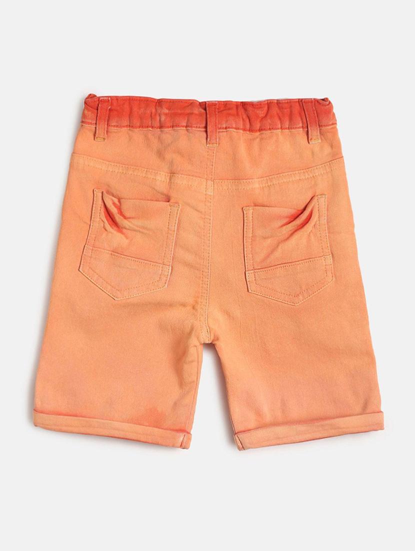 orange cotton shorts - 21191703 - Standard Image - 1