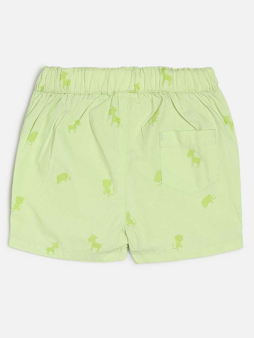 green cotton shorts  - 21191751 -  Standard Image - 1