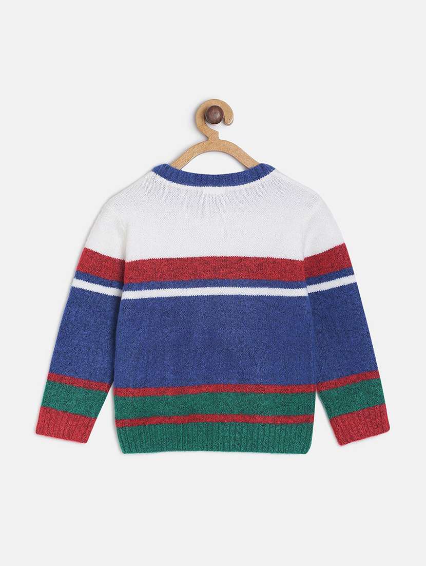 multi colored acrylic blend sweater - 21192205 -  Standard Image - 1