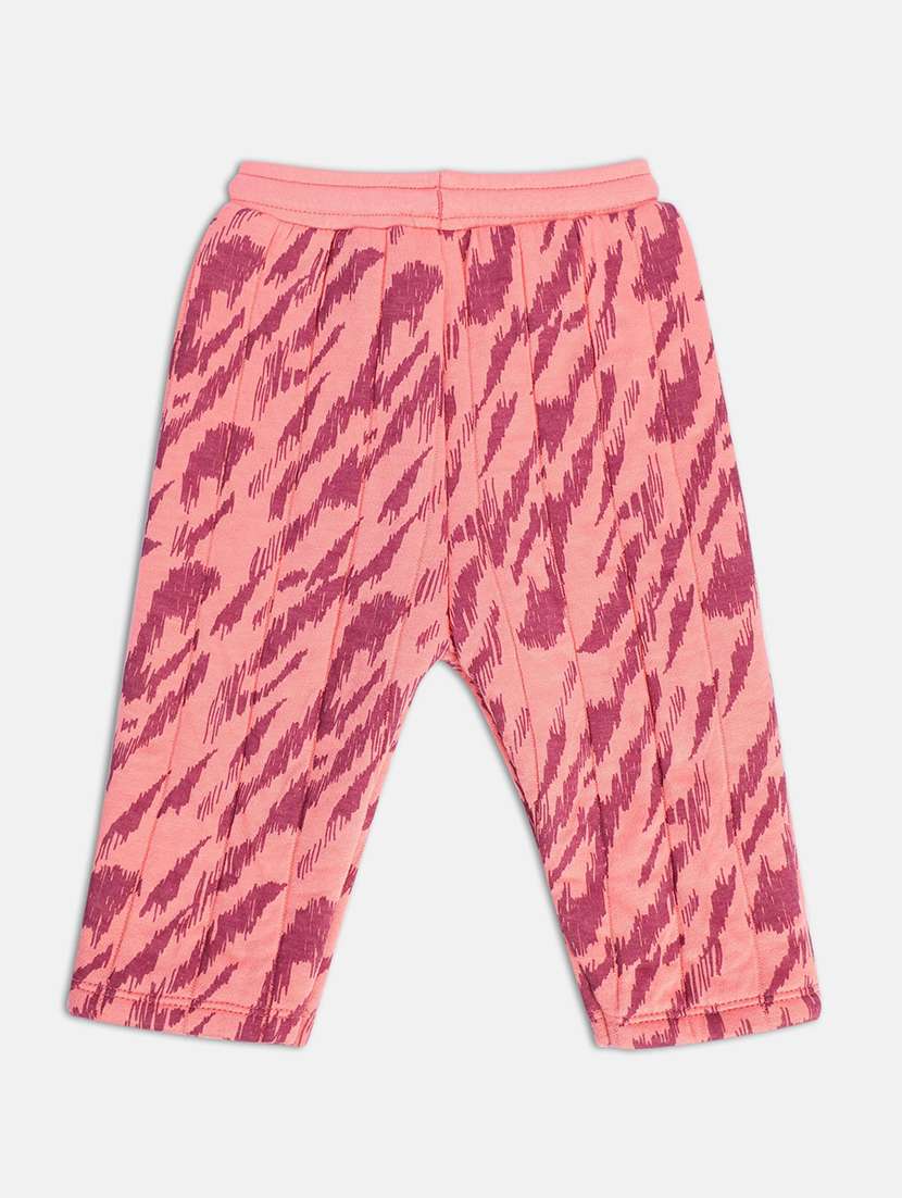 pink cotton blend casual trouser - 21192843 -  Standard Image - 1