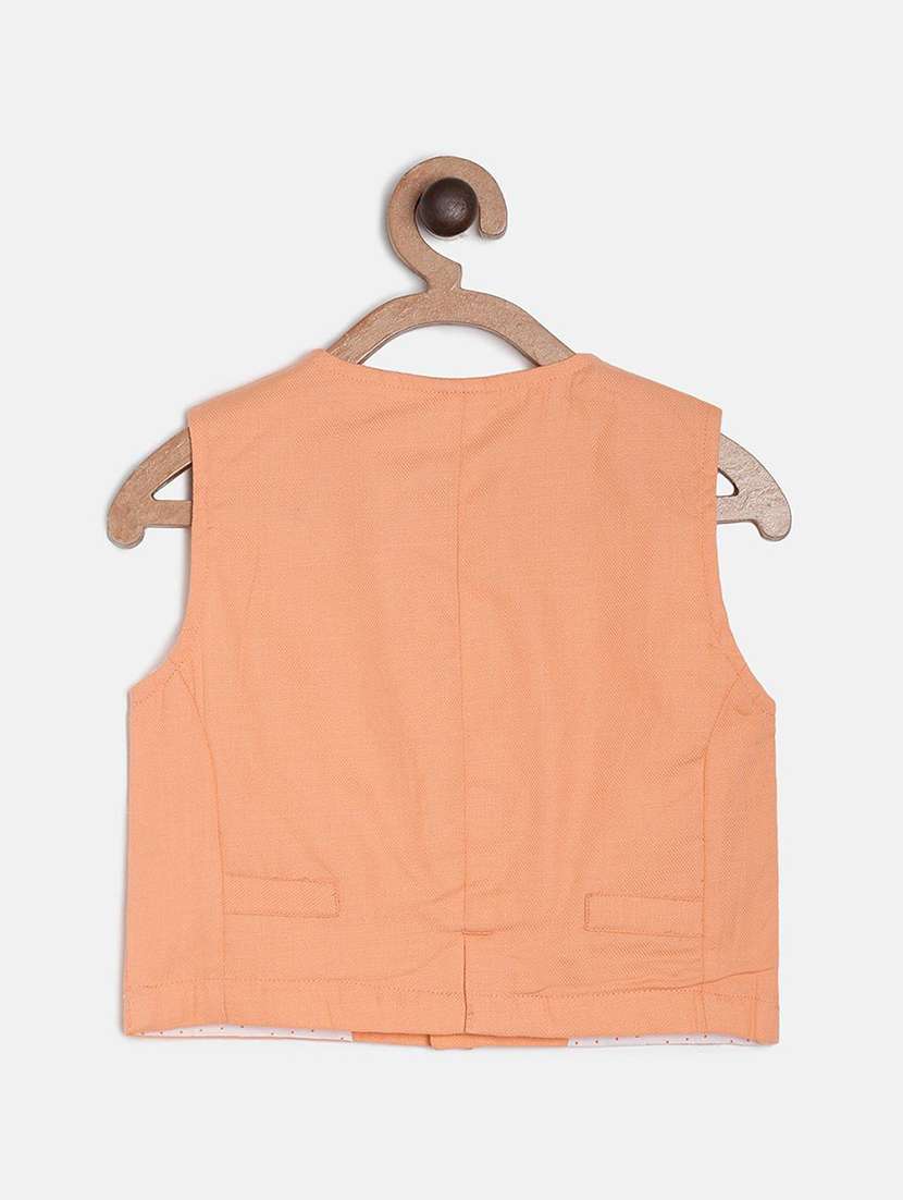orange cotton waistcoats jackets & coat - 21193456 - Standard Image - 1