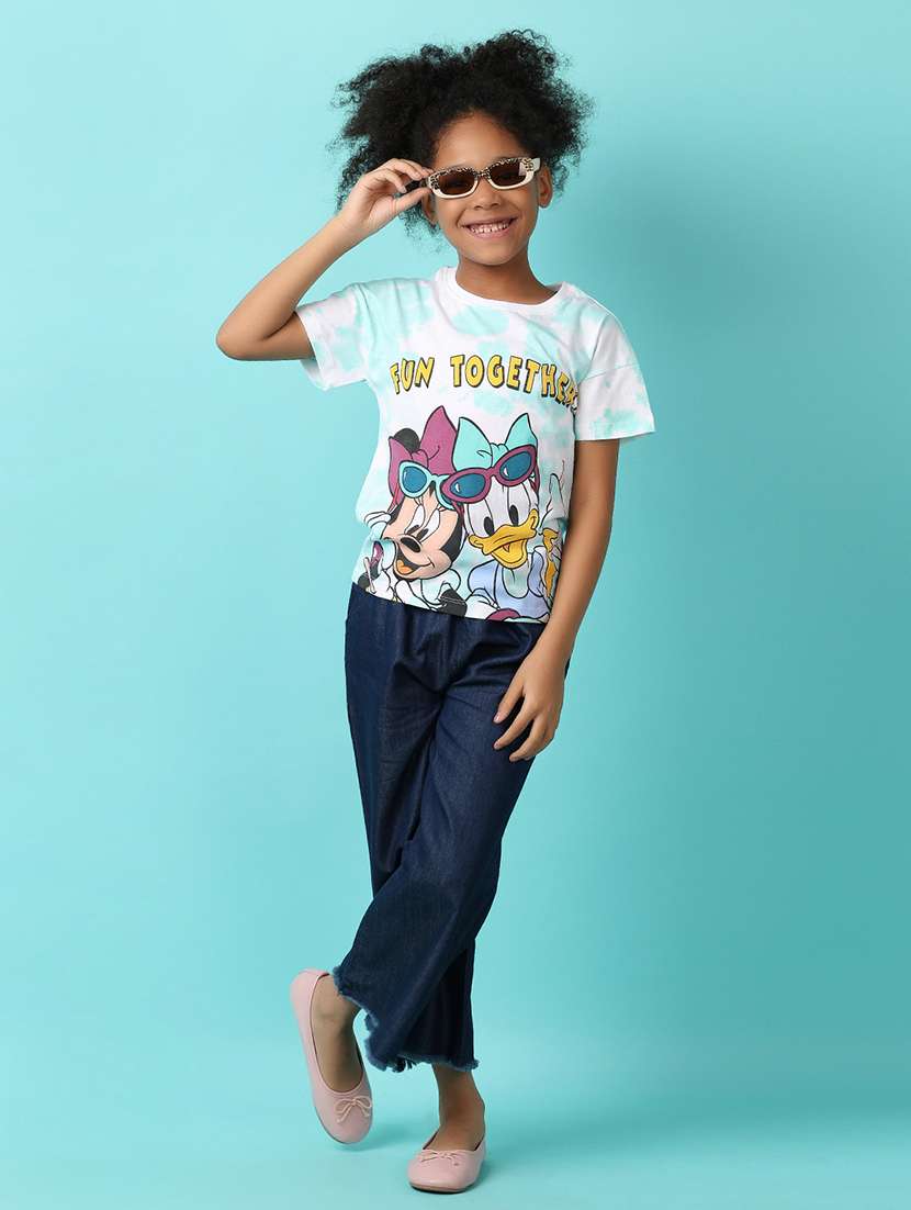 girls printed short sleeve tee - 21194937 -  Standard Image - 4