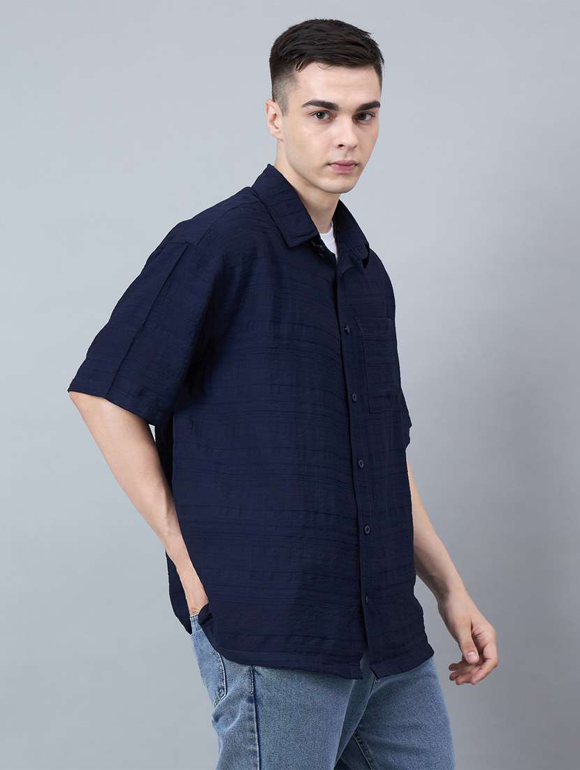 men solid casual shirt - 21207299 -  Standard Image - 1