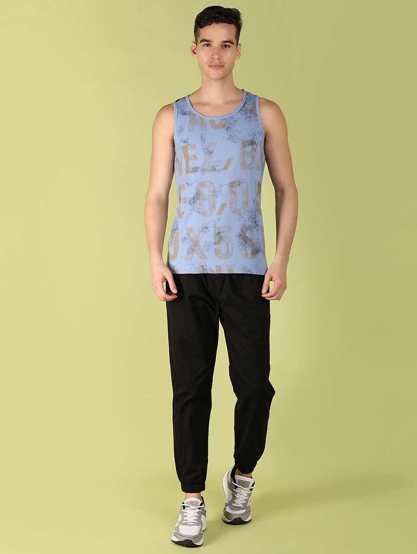 men round neck front print t-shirt - 21220923 -  Standard Image - 4