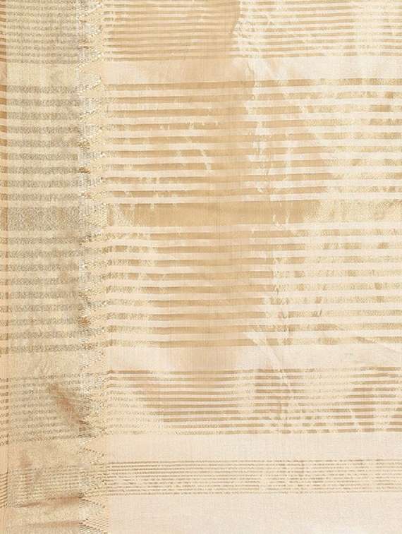 cream assam silk embroidered saree with blouse - 21221238 -  Standard Image - 4