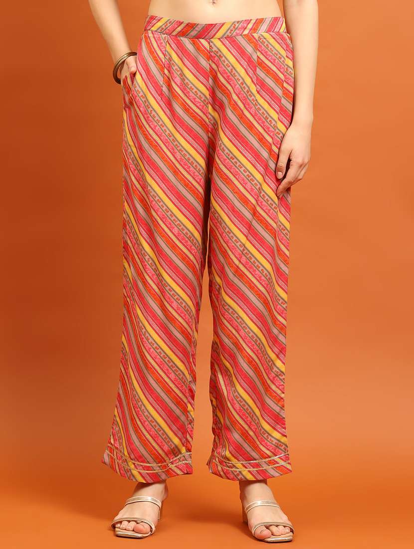 coral muslin kurta dupatta  set - 21221627 -  Standard Image - 4