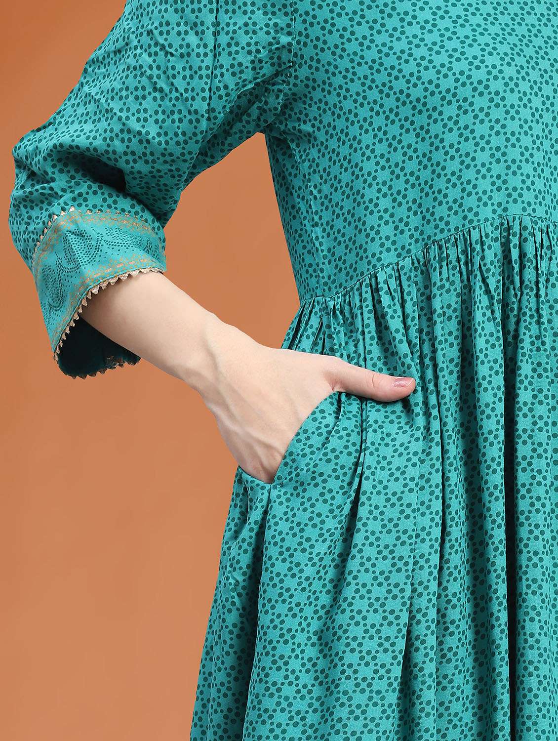 women kurta palazzo set with dupatta - 21221687 - Standard Image - 6