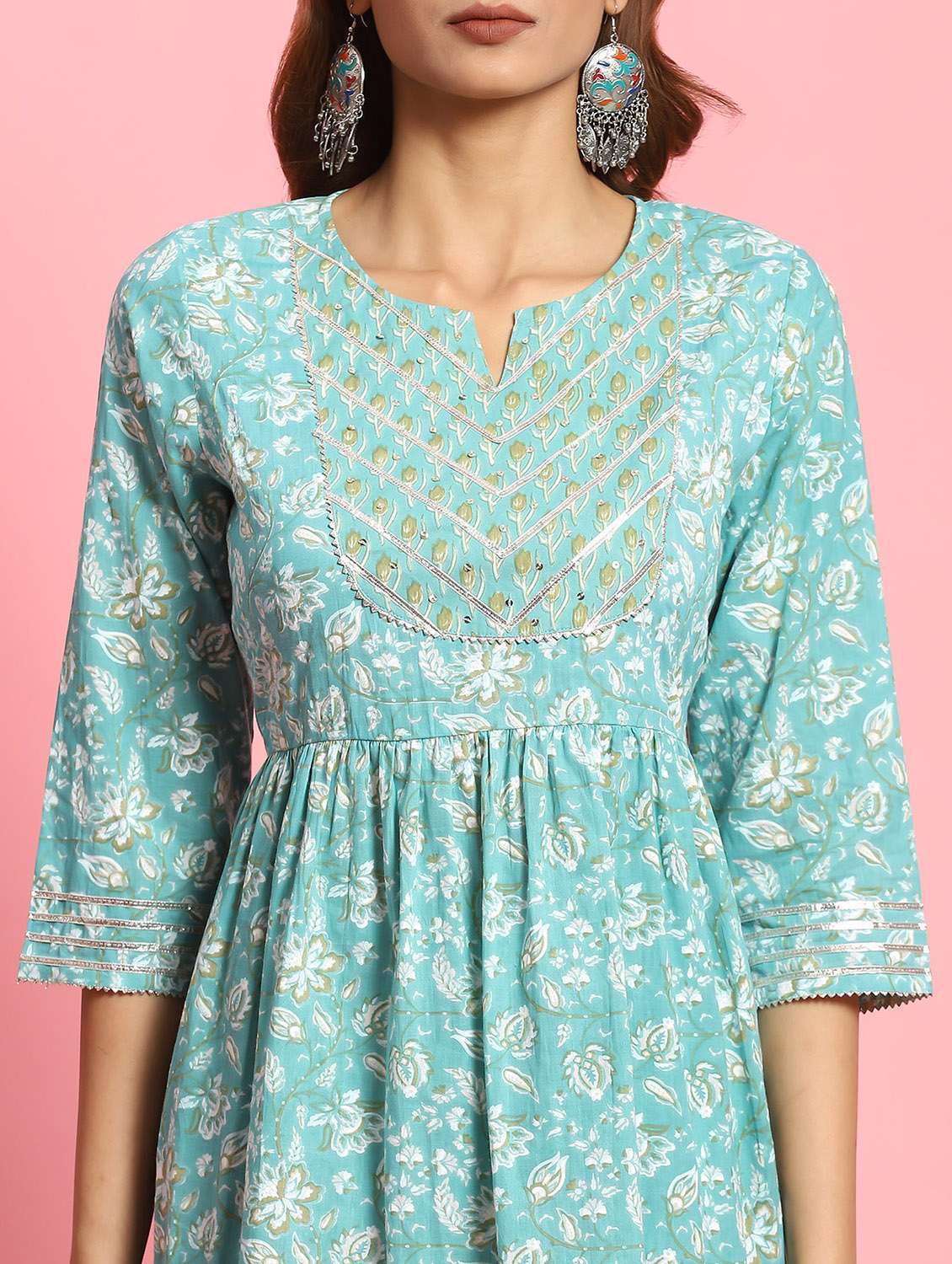 Women Kurta Sharara Set With Dupatta