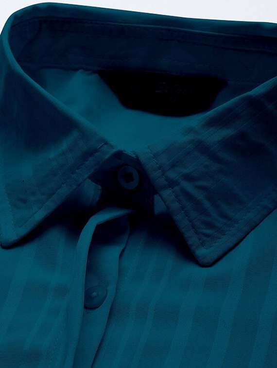 women solid collared long sleeeves shirt - 21222250 - Standard Image - 4