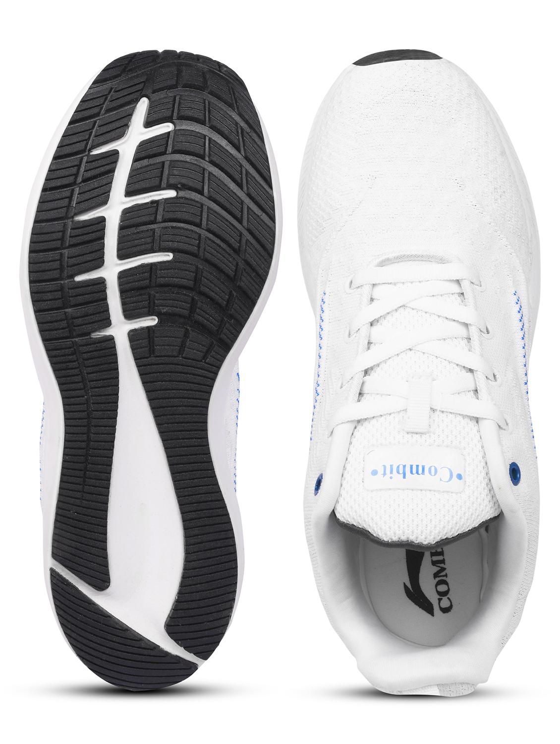white flyknit sport shoes - 21222593 - Standard Image - 4
