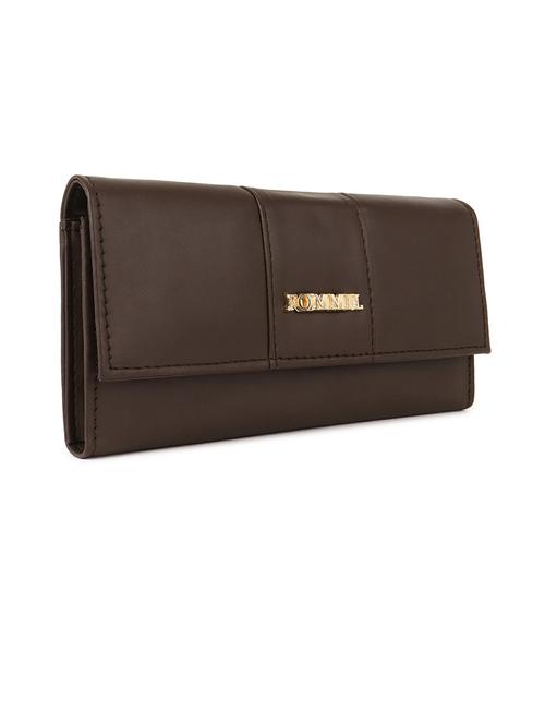women solid leatherette clutch - 21223559 -  Standard Image - 0