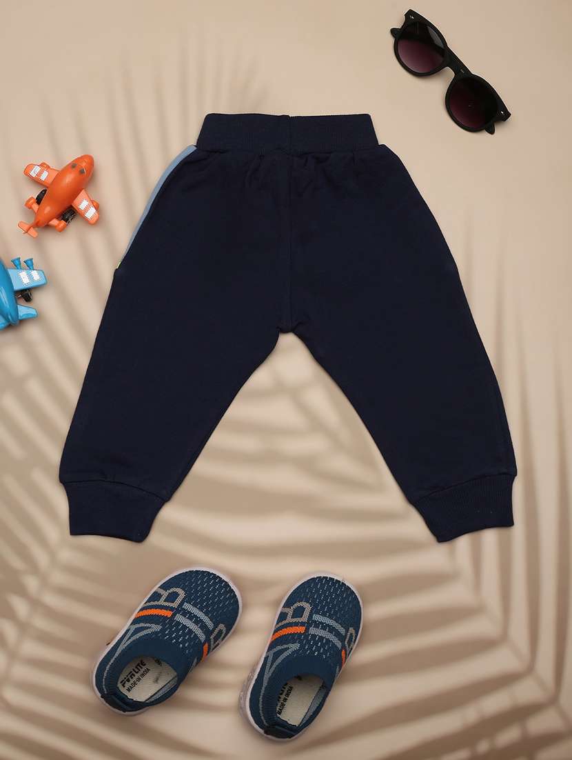 navy blue cotton joggers  - 21223640 -  Standard Image - 1