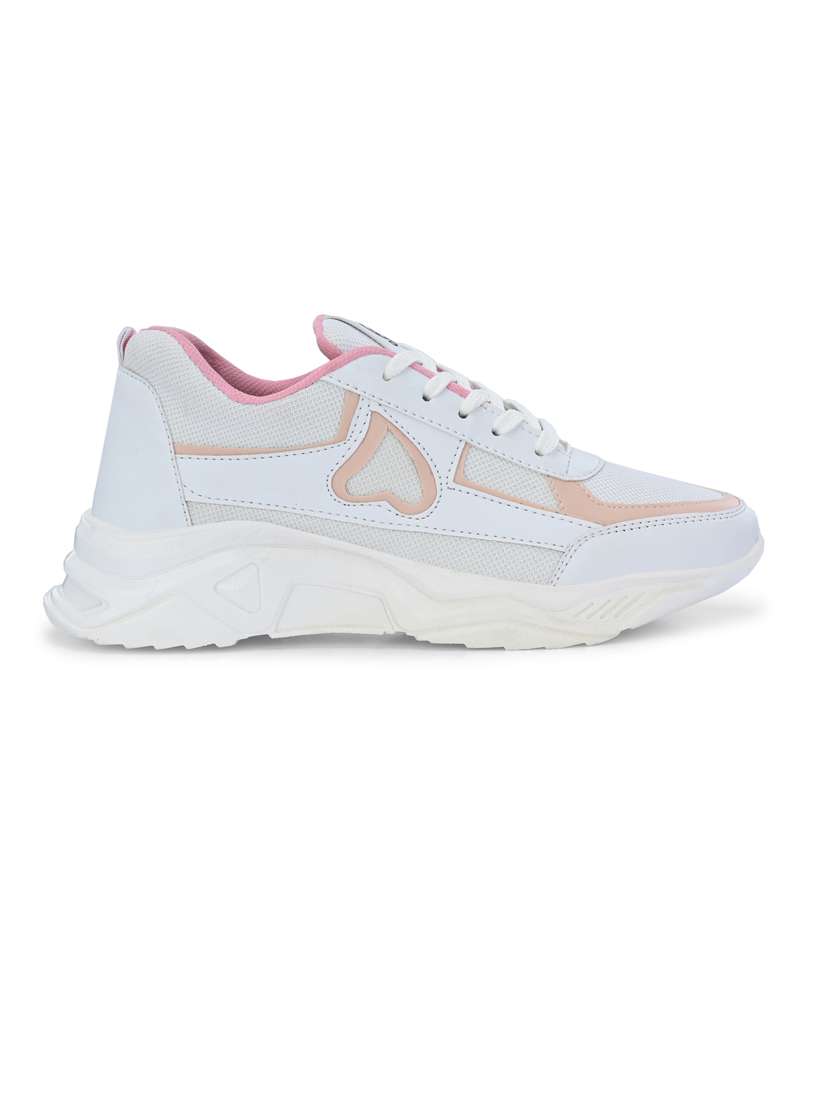 multi colored synthetic laceup casual shoes - 21223648 -  Standard Image - 1