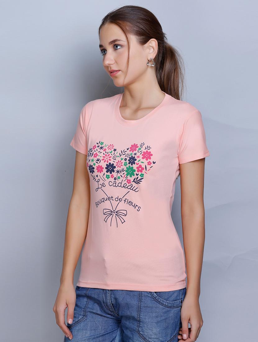 women round neck short sleeves t-shirt - 21224984 - Standard Image - 1