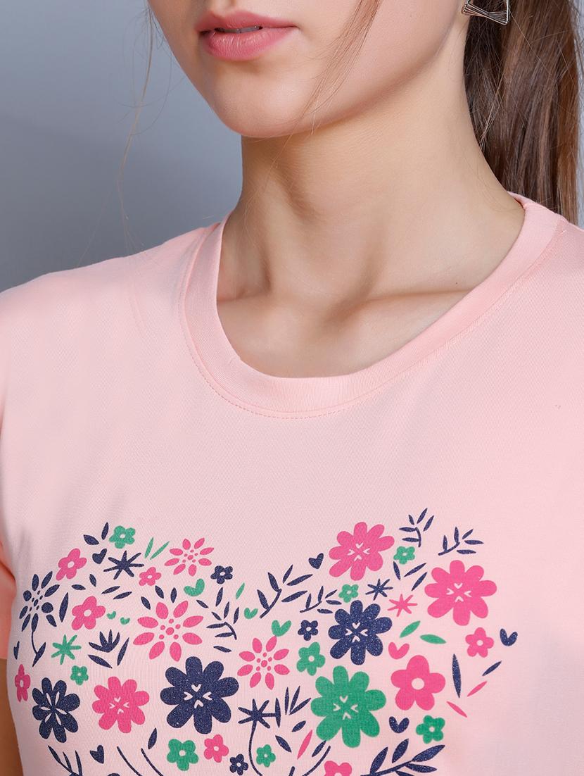 women round neck short sleeves t-shirt - 21224984 - Standard Image - 4