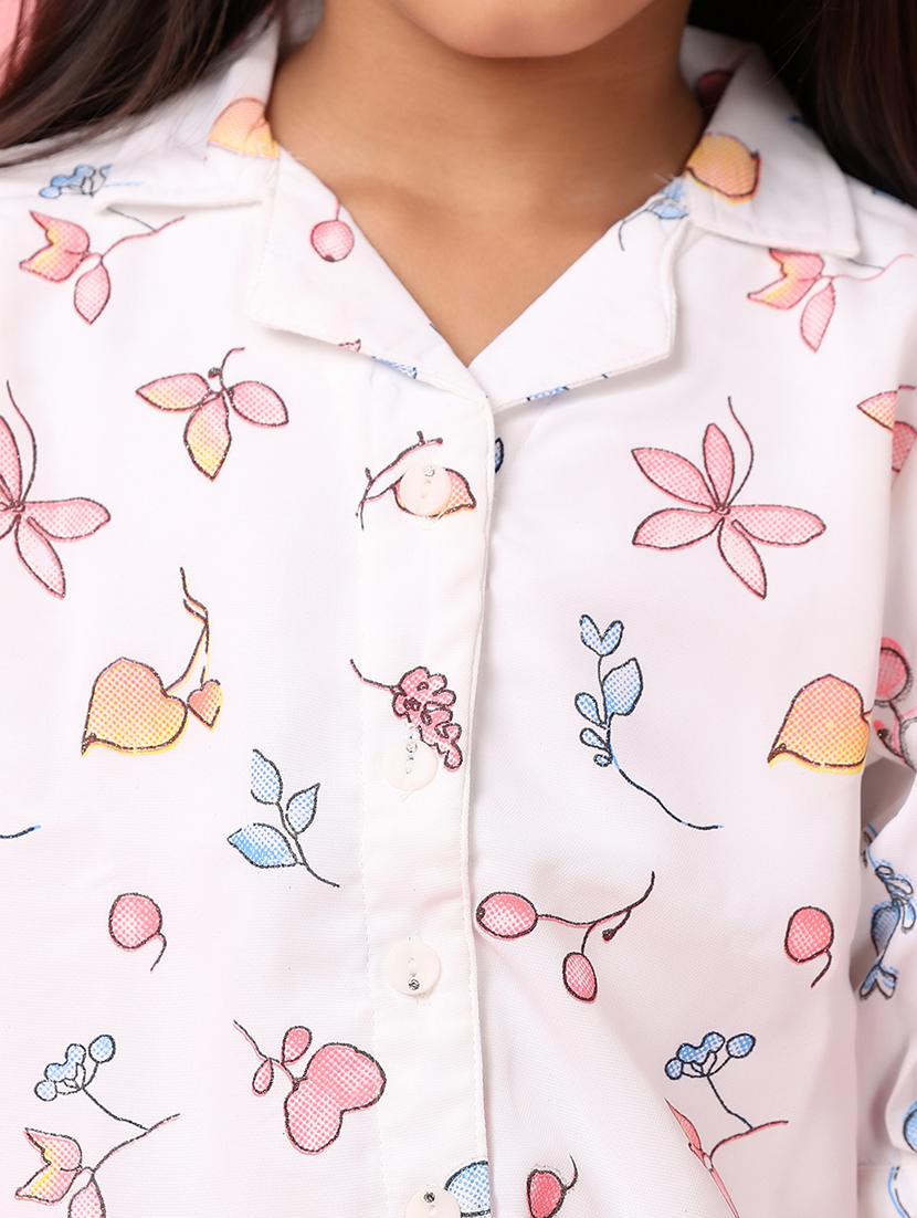 girls white cotton top - 21227011 - Standard Image - 6