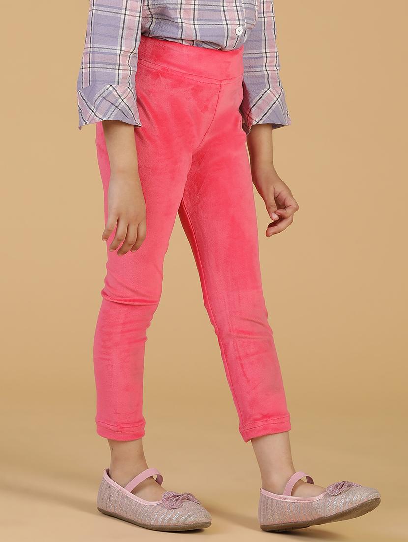 girl solid mid rise legging - 21227071 -  Standard Image - 1