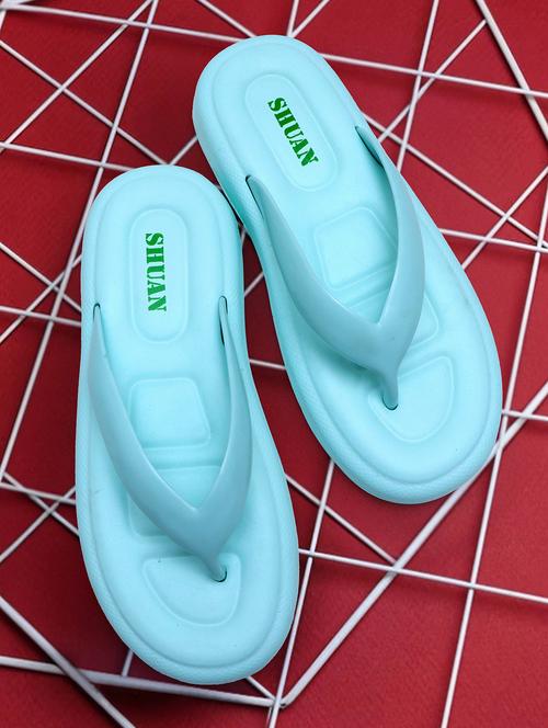 solid green flip flop - 21227184 - Standard Image - 0