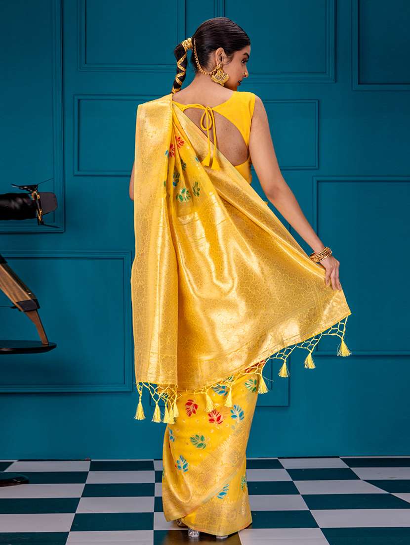 women self design banarasi saree - 21227342 - Standard Image - 1