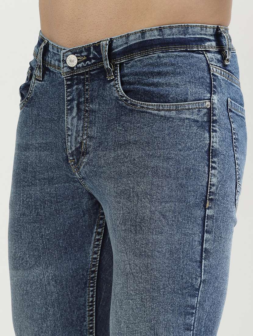 men mid-rise plain skinny jean - 21227469 -  Standard Image - 4