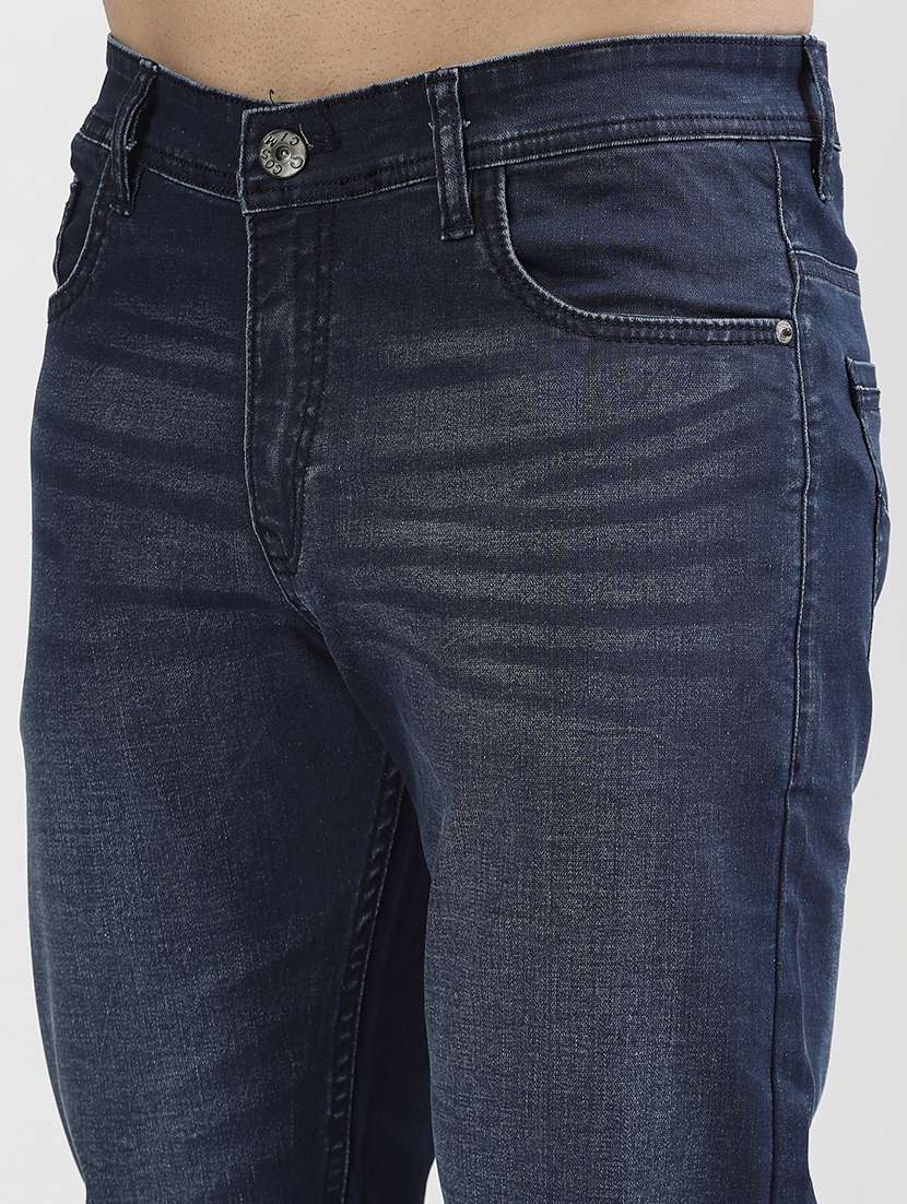 blue cotton blend jeans - 21228257 -  Standard Image - 4