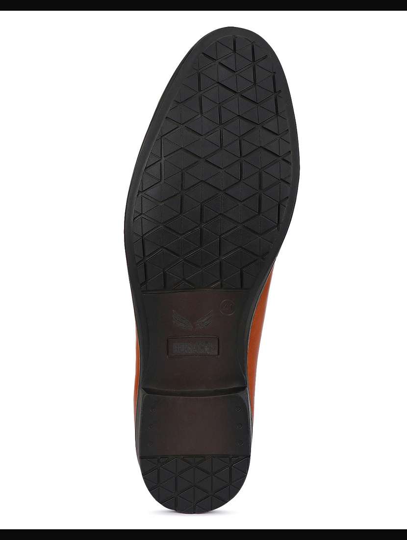 tan brown lace-up derby shoes - 21228650 - Standard Image - 4