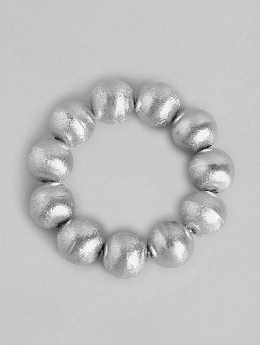 silver brass cuffs bracelet - 21228656 - Standard Image - 1