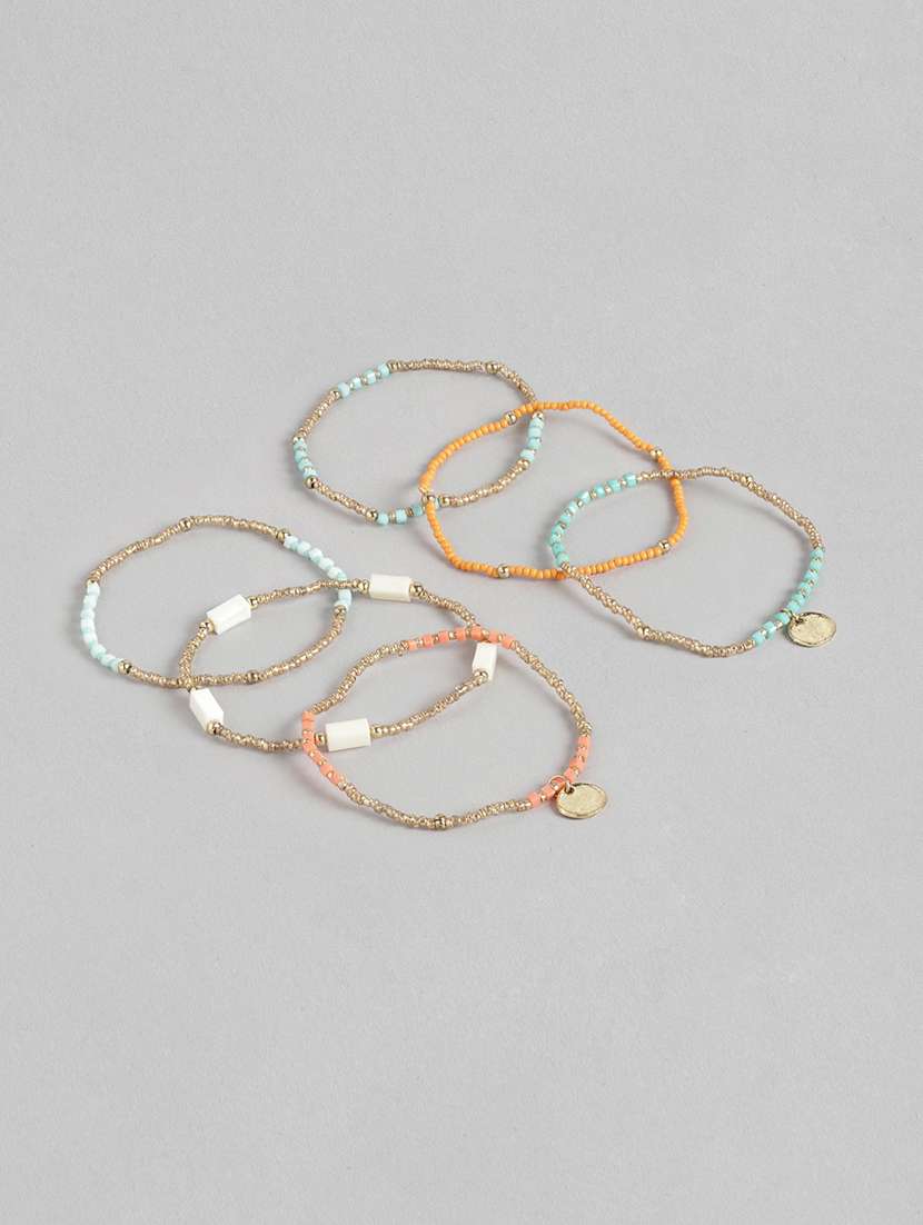 multi colored brass cuffs bracelet