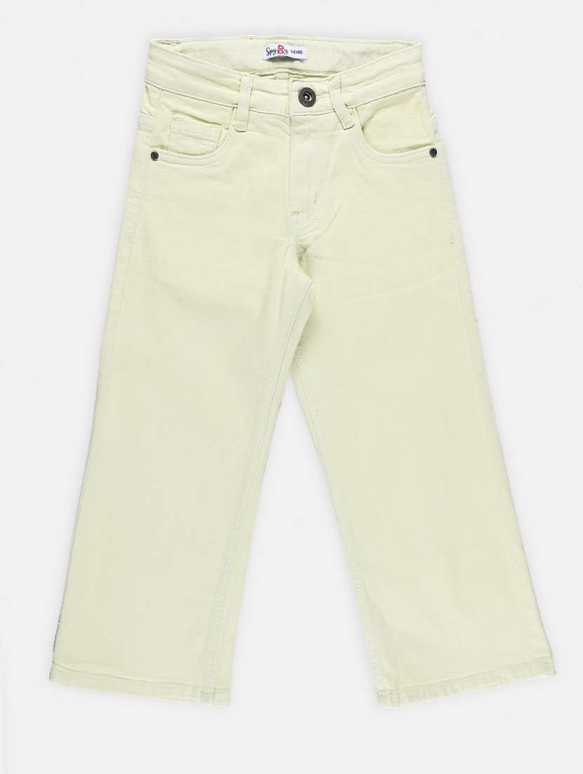 girls denim plain jean