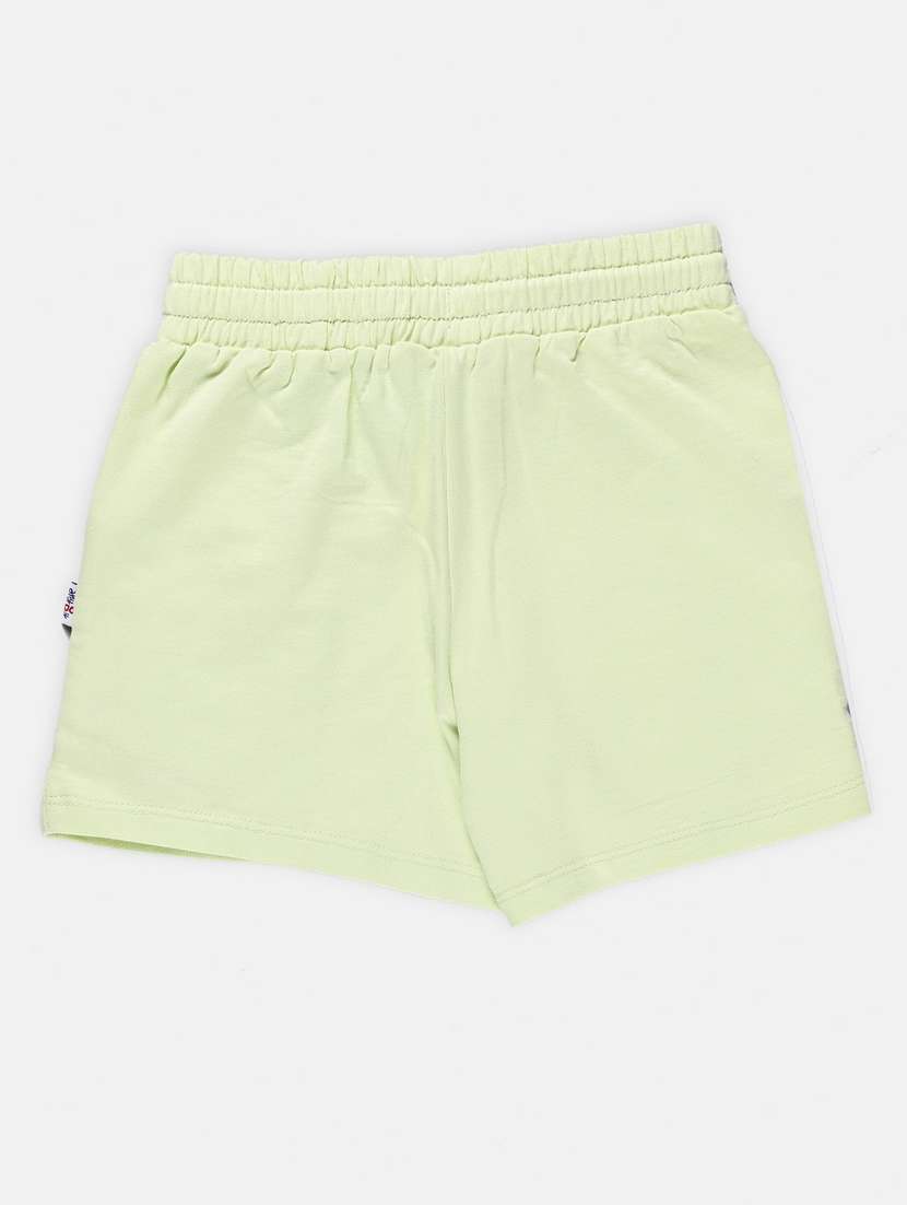 girls solid cotton shorts  - 21231189 -  Standard Image - 1