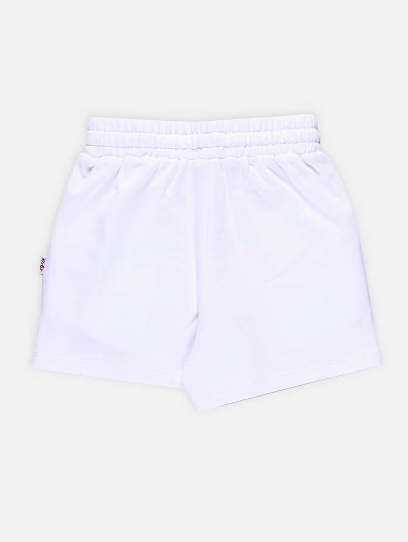 girls solid cotton shorts  - 21231190 -  Standard Image - 1