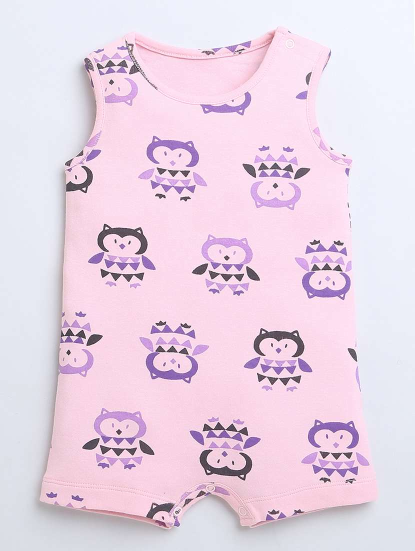 pink cotton onesie