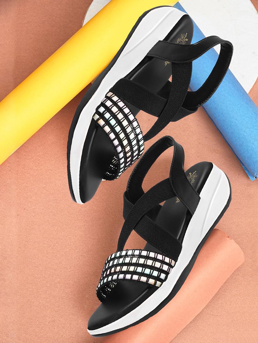 black slip on wedge - 21233171 - Zoom Image - 0